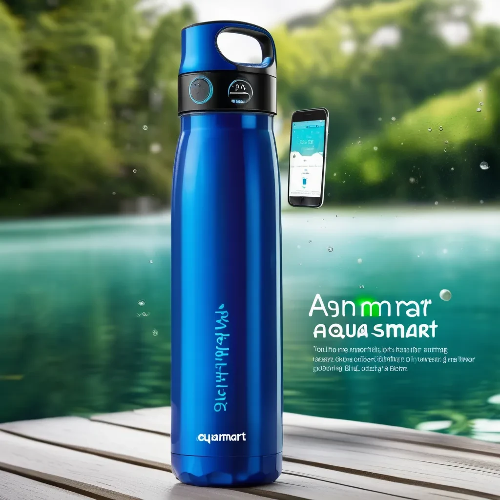 Hydro smart water bottle